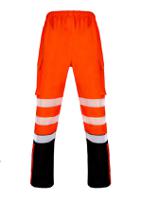 Beeswift Deltic Hi-Vis Breathable Waterproof Two-Tone Overtrouser