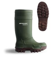 Dunlop Purofort Thermo+ C662933 Full Safety Wellingtons Green