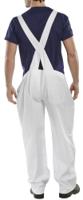 Beeswift Cotton Drill Bib And Brace White 32