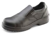 Beeswift S1P Ladies Slip On Safety Shoes Black