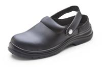 Beeswift SB Microfibre Safety Slippers Black