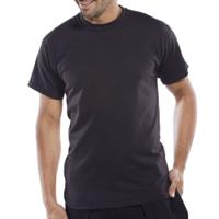 Beeswift Heavy Weight Tee Shirt Black 4XL