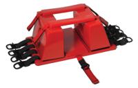 Click Medical Code Red Head Immobiliser Red 560X450X590cm