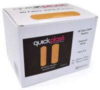 Click Medical Quickplast Fabric Plasters 6 X 40  (Box of 6)