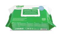 Clinell Universal Wipes Pack 200 (Box of 200)