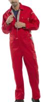 Beeswift Premium Boilersuit Red 48