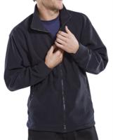 Beeswift Standard Fleece Jacket Navy Blue 5XL
