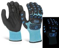 Glovezilla Glow In The Dark Foam Nitrile Glove (Pair)