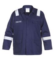 Hydrowear Melk Multi Cvc Flame Retardant Anti-Static Jacket Navy Blue 36