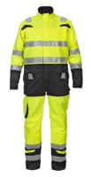 Hydrowear Hove High Visibility Two Tone Coverall Saturnyellow / Black 40