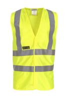 Hydrowear Mably High Visibility Flame Retardant Anti-Static Waistcoat Saturn Yellow LXL