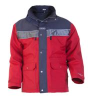 Hydrowear Kiel Simply No Sweat Waterproof Parka Red / Grey L