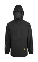 JCB Unisex Lightweight Waterproof Jacket Black 2XL