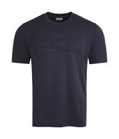 JCB Unisex 3D Embossed T-Shirt Navy 2XL