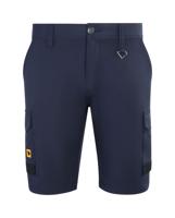 JCB Unisex 4-Way Stretch Shorts Navy 26