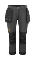 JCB Ladies 4-Way Stretch Holster Pocket Trouser Dark Shadow 08R