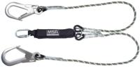 MSA Kernmantel Twin Leg Energy Absorbing Lanyard 1.8M