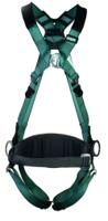 MSA Xs V-Form Back / Chest / Hip D-Ring Qf Harness W / Waist Belt Xs