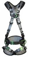 MSA Xs V-Fit Back / Chest / Hip D-Ring Bayonet Harness W / W Belt Xs