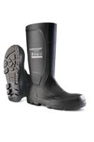 Jobguard Acifort Full Safety Wellington Black Sz 10(4)