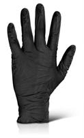 Nitrile Disp Glove PF Black L
