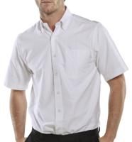 Beeswift Oxford Shirt Short Sleeve White 15