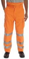 Beeswift Rail Spec Hi Vis Trousers Orange