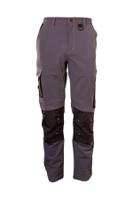 Beeswift FLEX WORKWEAR TROUSER TWO-TONE Grey Black 30T