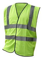 Hivis Mesh Vest Saturn Yellow 5XL