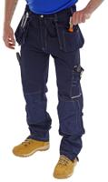 Beeswift Shawbury Multi Purpose Trouser Navy Blue 32
