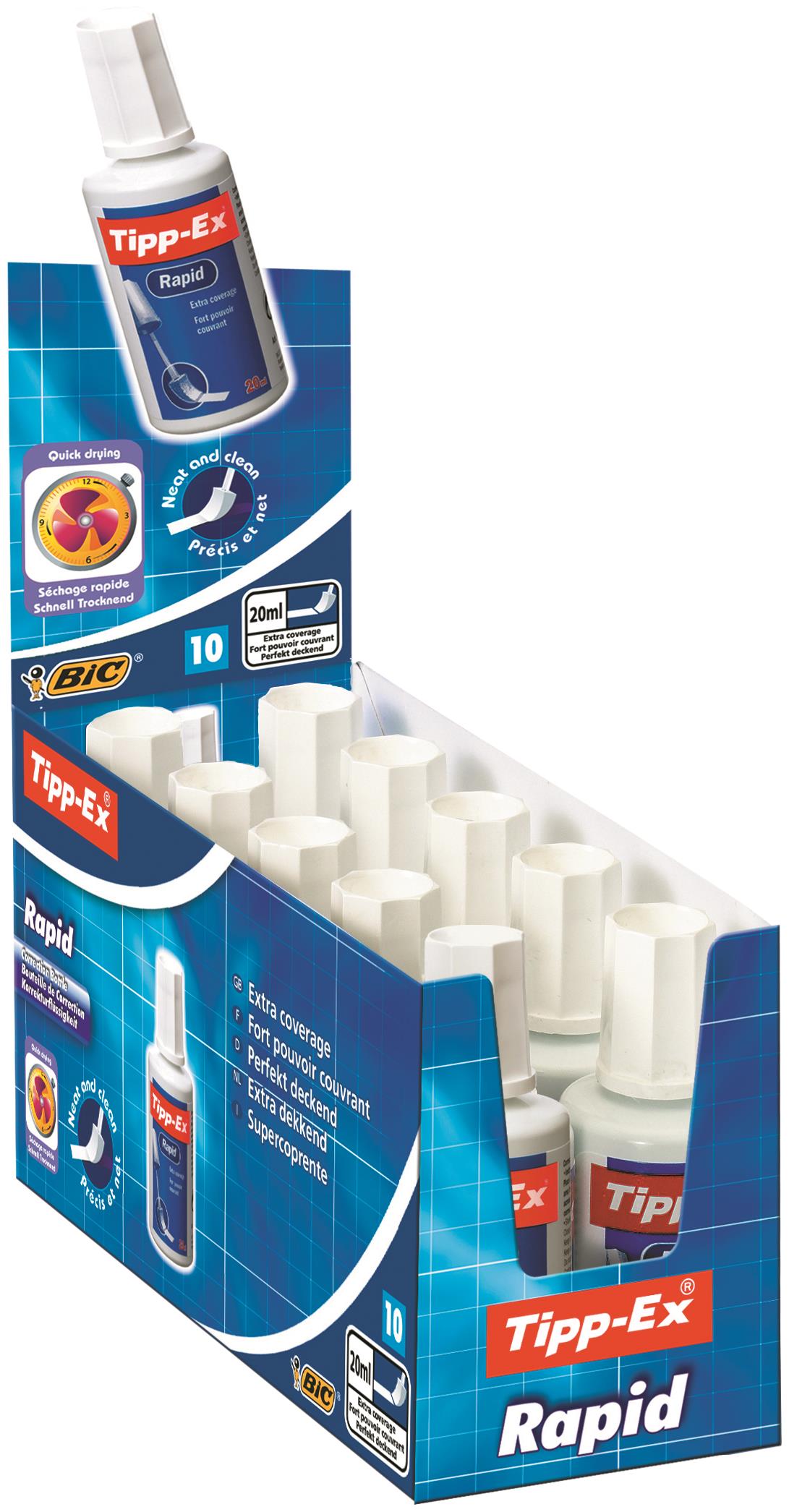 Tipp-Ex Rapid Fluid, 20ml Pk10