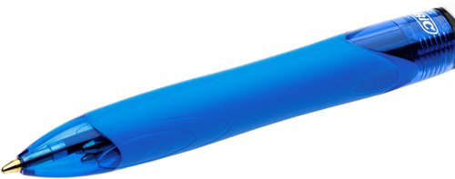 Bic 4 Colours Comfort Grip Ballpoint Pen 1mm Tip 0.32mm Line Blue/White Barrel Black/Blue/Green/Red Ink (Pack 12)  78023BC