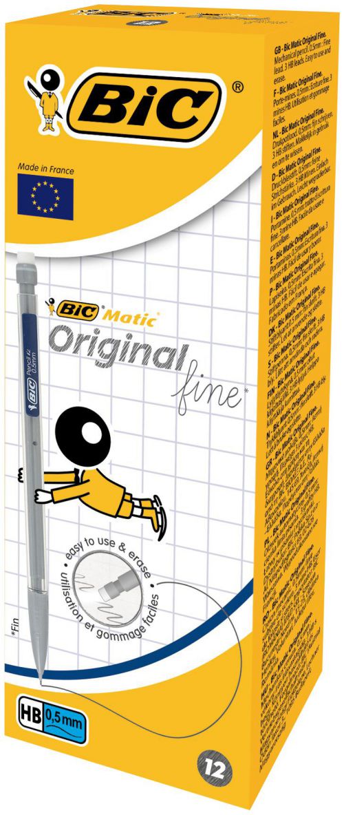 Bic Matic push top pencil Bx12