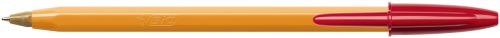 Bic Orange Fine Ballpoint Pen Red (Pack of 20) 1199110112
