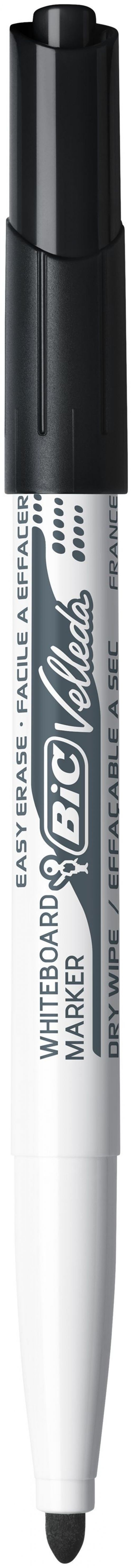 Bic Velleda 1741 Drywipe Marker Black (Pack of 12) 1199174109