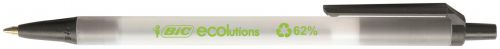 Bic Ecolutions Clic Stick (Recycled) Black (Pack of 50) 880