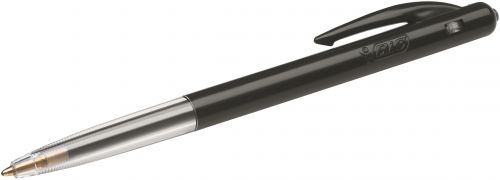 Bic M10 Clic Ballpoint Pen Medium Black (Pack of 50) 901256 BC10062