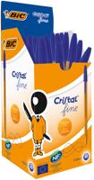 Bic Orange Ballpoint Pen 0.8mm Tip 0.30mm Line Blue (Pack 50) - 872730