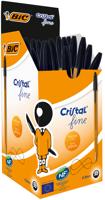 Bic Orange Ballpoint Pen 0.8mm Tip 0.30mm Line Black (Pack 50) - 872731