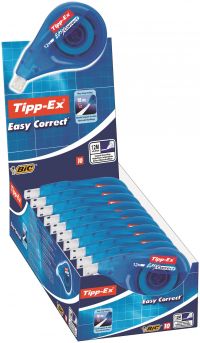 Tipp-Ex Easy-correct Correction Tape Roller 4.2mmx12m Ref 8290352 [Pack 10]