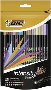 Bic Intensity Fine Assorted PK20