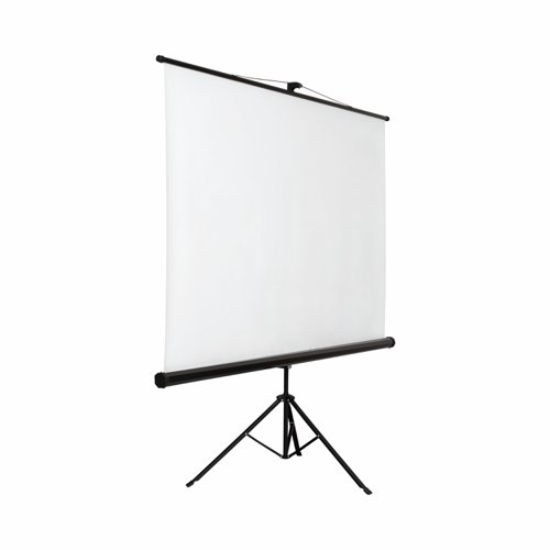 Bi-Office Tripod Projection Screen 1750x1750mm Black 9D006021 BQ81021 Buy online at Office 5Star or contact us Tel 01594 810081 for assistance