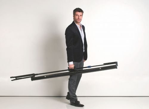 Bi-Office Tripod Projection Screen 1250x1250mm Black 9D006028