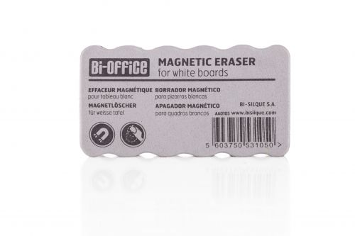 Bi-Office White Lightweight Magnetic Eraser AA0105