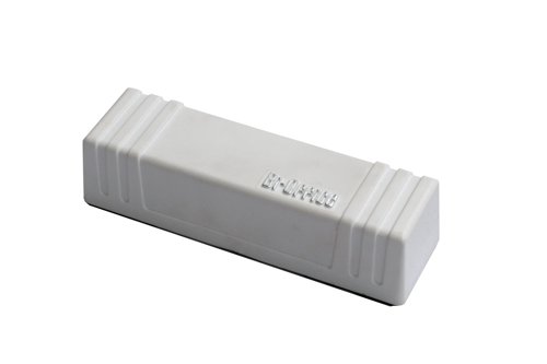 Bi-Office Professional Eraser; Magnetic; White; 14x4x4cm