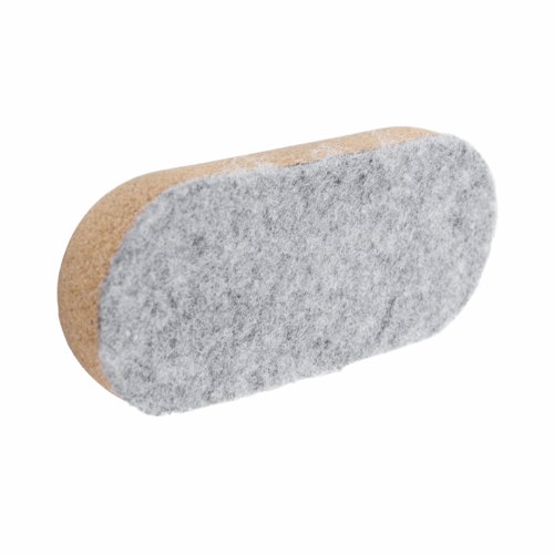 Bi-Office Earth-It Cork Magnetic Eraser - AA0617 73067BS Buy online at Office 5Star or contact us Tel 01594 810081 for assistance