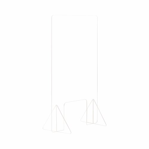 Bi-Office Frameless Separation Screen With Acrylic Panel; 60x90cm