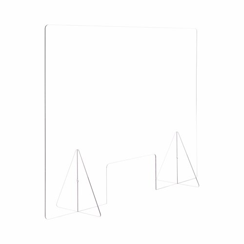 Bi-Office Frameless Separation Screen With Acrylic Panel; 120x90cm
