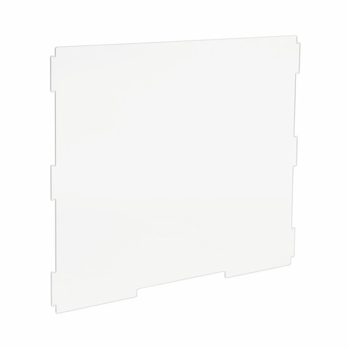 Bi-Office Acrylic Protective Divider Screen Centre Panel 1000x650mm Clear - AC46233975 73823BS Buy online at Office 5Star or contact us Tel 01594 810081 for assistance