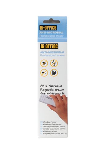 Bi-Office Anti-Microbial Professional Magnetic Whiteboard Eraser BAA0111